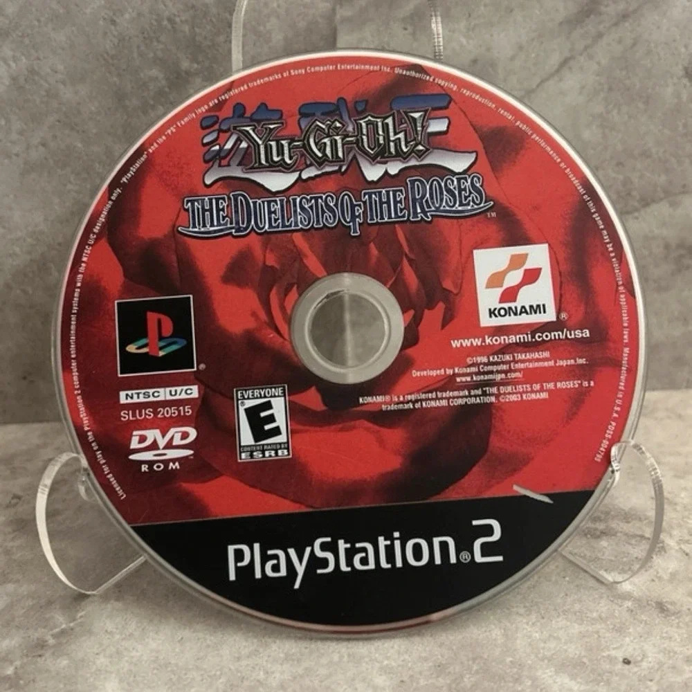 Yu-Gi-Oh - Duelists Of The Roses - Sony Ps2 - Playstation 2 - Disc Only